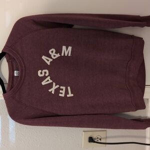 Texas a&m maroon sweatshirt size small